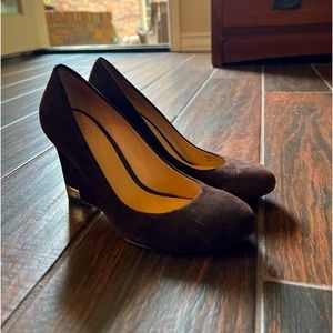 Tory Burch brown heels